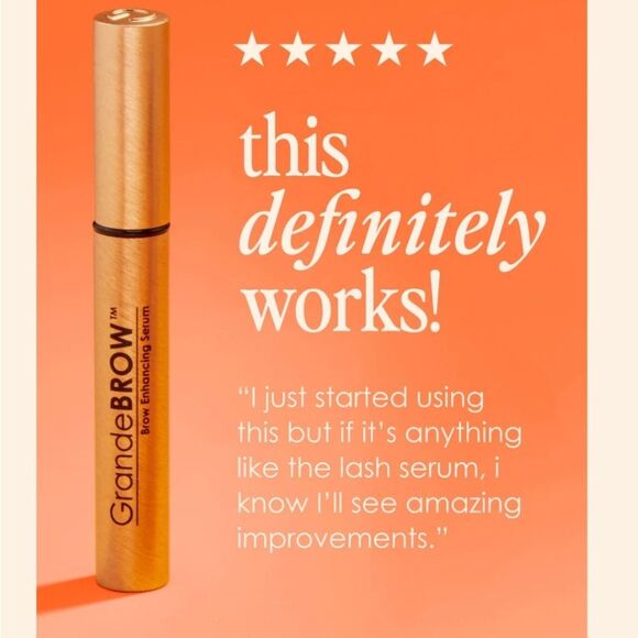 GRANDE COSMETICS GrandeBROW Brow Enhancing Serum 3ml 4 Months Full Size - Picture 14 of 16